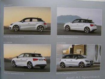 Audi A1 Sportback Typ8X Pressebox Januar 2012