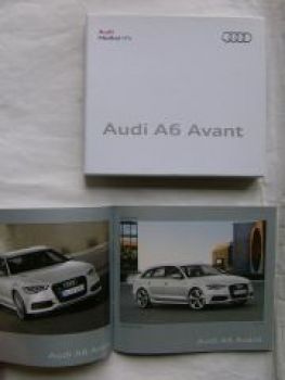 Audi A6 Avant TypC7 Pressemappe Mai 2011