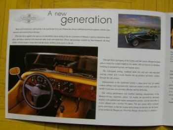 Morgan Plus8 Prospekt Englisch Hochglanz Rarität NEU