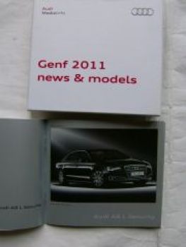 Audi Genf 2011 A8 L Security 4H D4,Q5 hybrid quattro