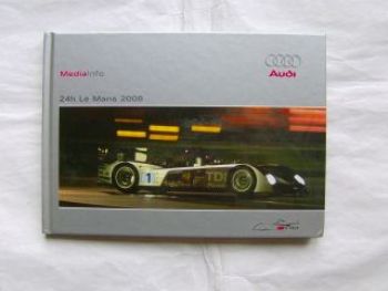 Audi 24h Le Mans 2008 R10 TDI Buch 2008 Rarität