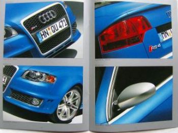 Audi RS 4 Limousine März 2005 +CD Rarität