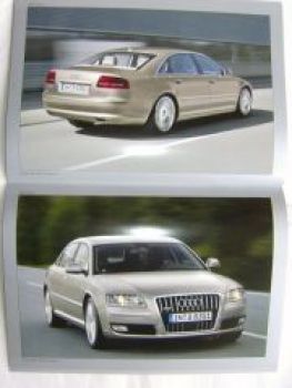 Audi A8 Typ4E Pressebox August 2007 Rarität