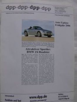 BMW Z4 Roadster E85 Frühjahr 2006 Update