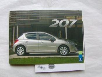 Peugeot 207 Pressemappe +Foto CD Mai Juni 2006