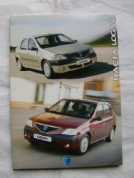 Dacia Logan Pressemappe April 2005 + 2CD"s