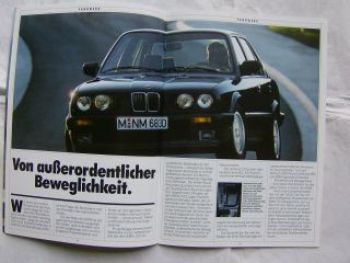 BMW 316i 318i 320i 325i 325iX E30 September 1988
