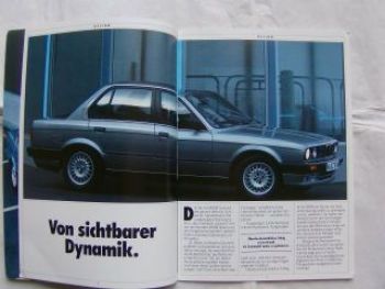 BMW 324d 324td E30 September 1987 Prospekt