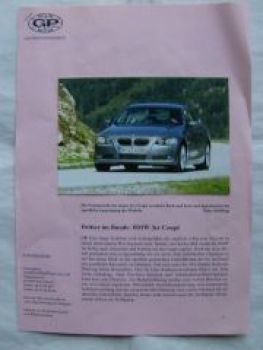 BMW 3er Coupè E92 Presseinformation 2006