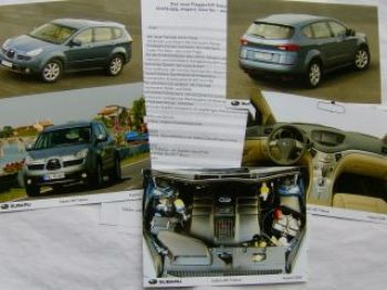 Subaru B9 Tribeca August 2006 Presseinformation