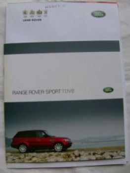 Land Rover Range Rover Sport TDV8 12/2006
