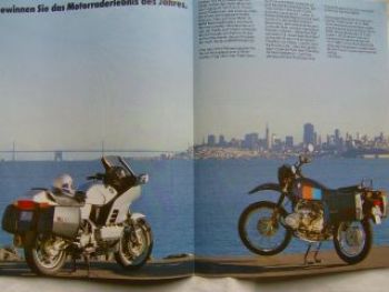 BMW Zeit für Freude am Fahren Gewinnspiel 1985