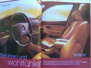 BMW Magazin 4/1996 5er Touring E39,Z3 roadster 2.8