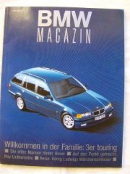 BMW Magazin 1/1995 3er touring E36,R 1100R,M3 GT E36,E38