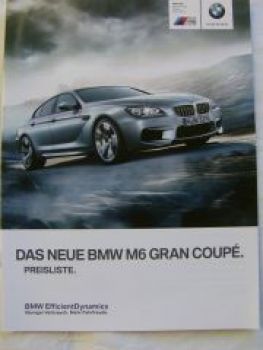 BMW M6 Gran Coupè F06 März 2013 NEU