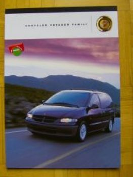 Chrysler Voyager Family Prospekt 10/1998 NEU