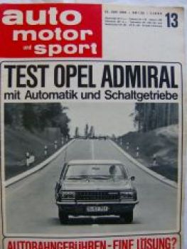 auto motor & sport 13/1966