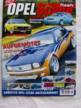 Opel Scene flash 11/2005 Kadett GT/E,Corsa A,Ascona,