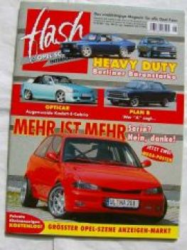 Opel Scene flash 8/2003 Kadett E Cabrio,Kadett C,Kadet B
