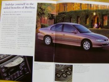 Holden Commodore Prospekt +Supercharged V6 Australien 8/1998