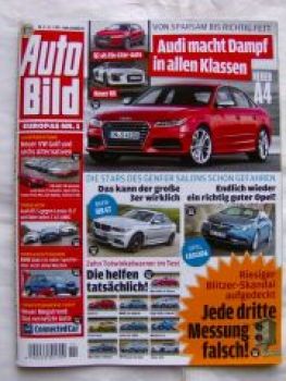 Auto Bild 11/2013 Golf VII vs. Kia Optima,Freelander,GT86