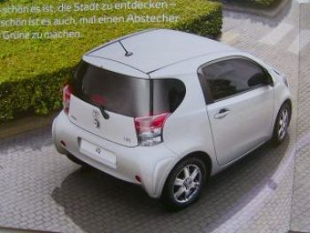 Toyota iQ Juni 2012 +Preisliste NEU