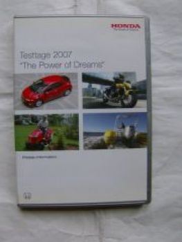 Honda The Power of Dreams Testtage 2007 Box