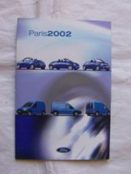 Ford Paris 2002 Ka,Streetka,Sportka,Fiesta,Fusion,Focus +RS