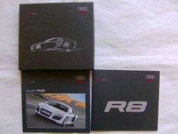 Audi R8 Pressemappe Januar 2007 Rarität Typ422
