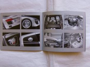 Audi R8 Pressemappe Januar 2007 Rarität Typ422