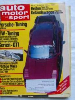 auto motor & sport 11/1984