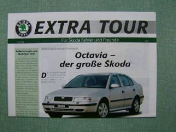 Skoda Auto Extra Tour 2/1996 Prospekt Octavia NEU