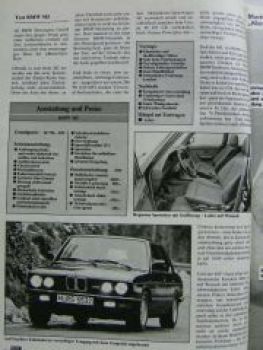 ams 6/1985 BMW M5 E28,Jaguar XJ6 4.2 Dauertest,