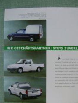 Skoda Pick Up 4/1999 Prospekt NEU,