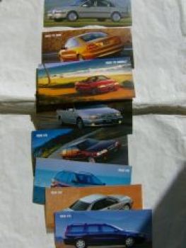 Volvo V70,S40,V40,C70,S80,S70,V70,S70 Infokarten
