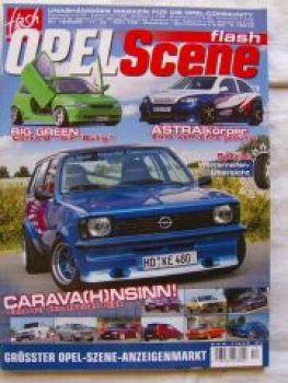 Opel Scene flash 12/2008 Corsa B,Kadett C,Manta B i2800,
