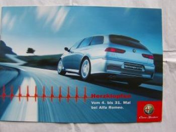 Alfa Romeo Herzklopfen 156 +SW,147,Spider,GTV,166
