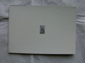 Rolls-Royce Phantom Prospekt Englisch Mai 2004 NEU