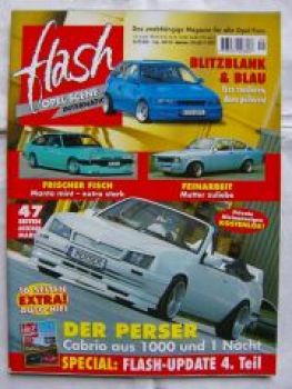 Opel flash Scene 9/2001 Ascona C Cabrio,Astra,Manta,