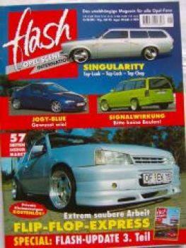Opel flash Scene 8/2001 Tigra, C-Kadett Chop,Rekord D,