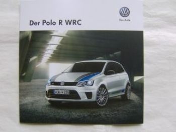 VW Polo R WRC Prospekt November 2012 NEU