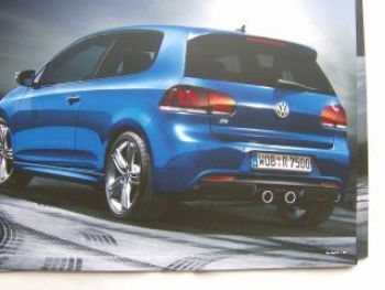 VW Golf VI R Prospekt Mai 2012 +Preisliste NEU
