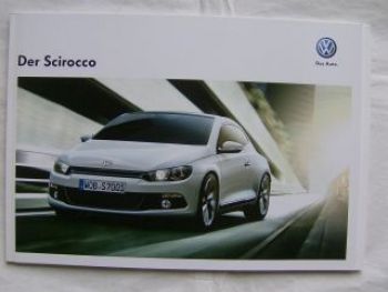 VW Scirocco Typ13 Februar 2012 +Preisliste NEU