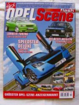 Opel Scene flash 10/2007 Speedster, Kadett C Coupè,