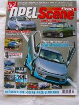 Opel Scene flash 11/2006 Corsa B,Tigra, Corsa D,Kadett E Cabrio,