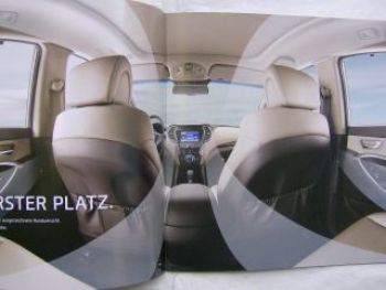 Hyundai Santa Fe Prospekt Januar 2013 NEU