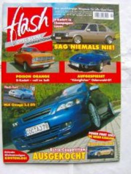 Opel Scene flash 4/2003 Kadett D,GT,MLK Omega B 2.5DTi,