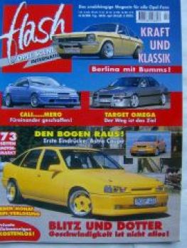 Opel Scene flash 4/2000 Calibra, Astra Coupè,Kadett C