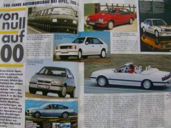 Opel Scene flash 6/1999 Corsa C, Lexmaul Vectra 1.6 16V,