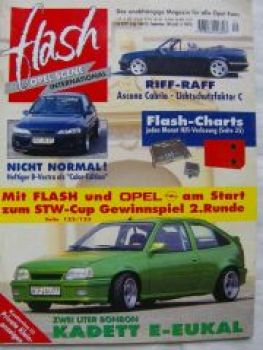 Opel Scene flash 9/1997 Kadett E, Vectra B, Ascona Cabrio